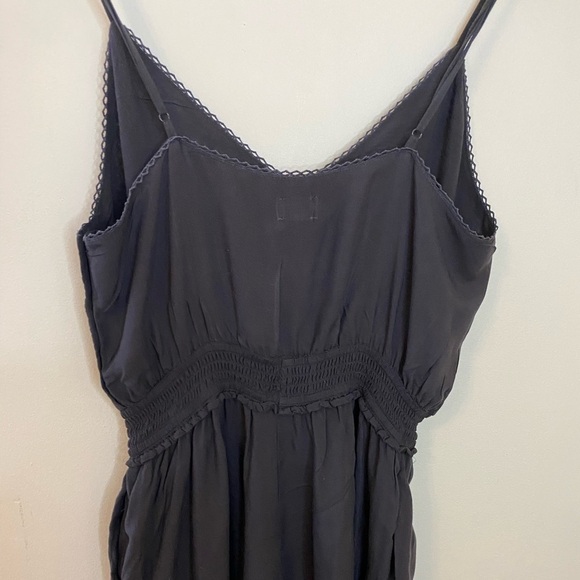 Aritzia Wilfred Dark Gray Side Button Summer Pantsuit - Picture 14 of 15